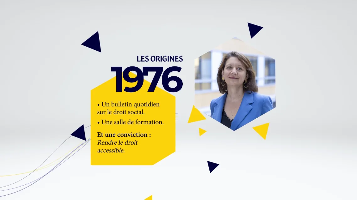 1976, les origines de Lamy Liaisons Académie